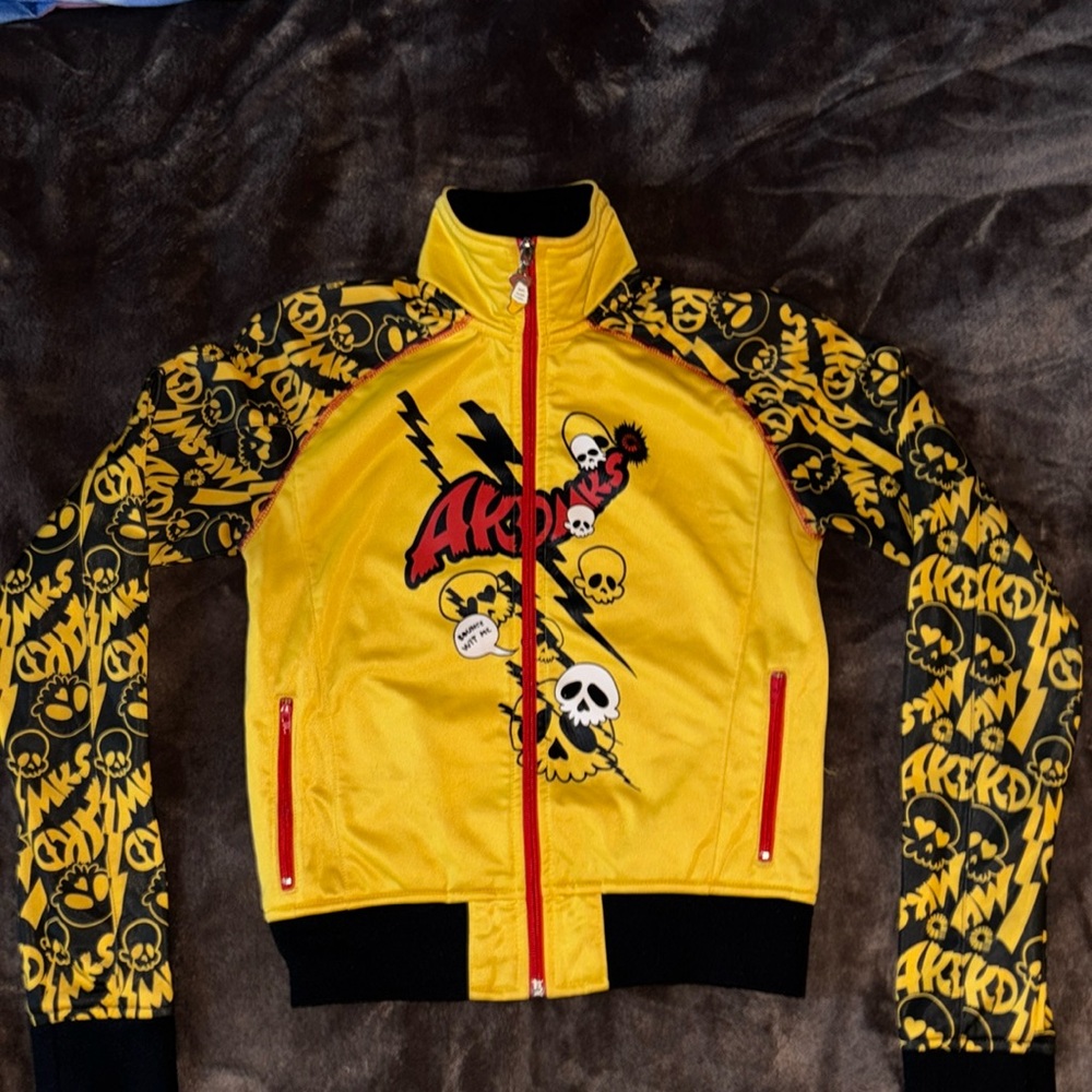 Akedemiks Zipper Sweater Y2K